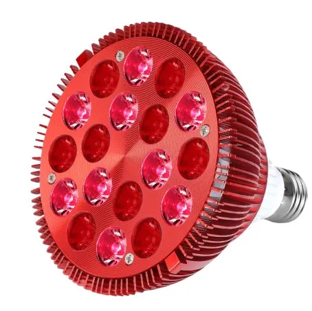 E27 Socket Red Led Light 54W Therapy Lamp 670nm 830nm  Red Light Therapy Bulb