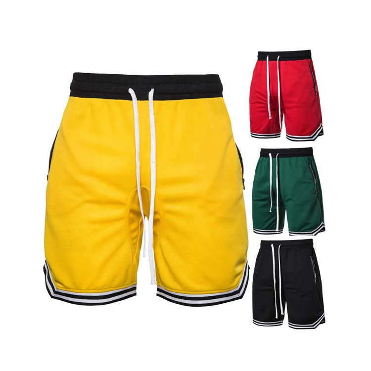 wholesale mens summer shorts set custom mesh mens basketball shorts