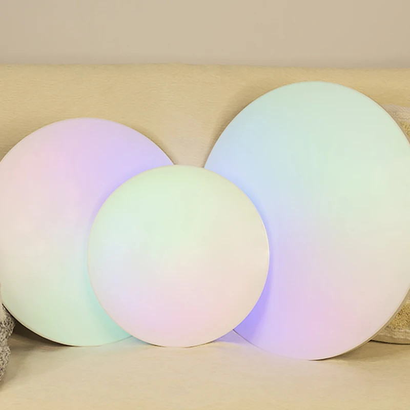 Modern Smart Christmas Lights i-Link APP BT Remote control RGB CCT Dimmable Color Smart LED Ceiling Light