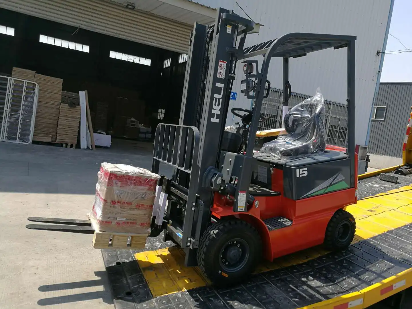 
Diesel forklift truck 1.5 ton 2 ton 5 ton CPCD15 forklift in Saudi Arabia 