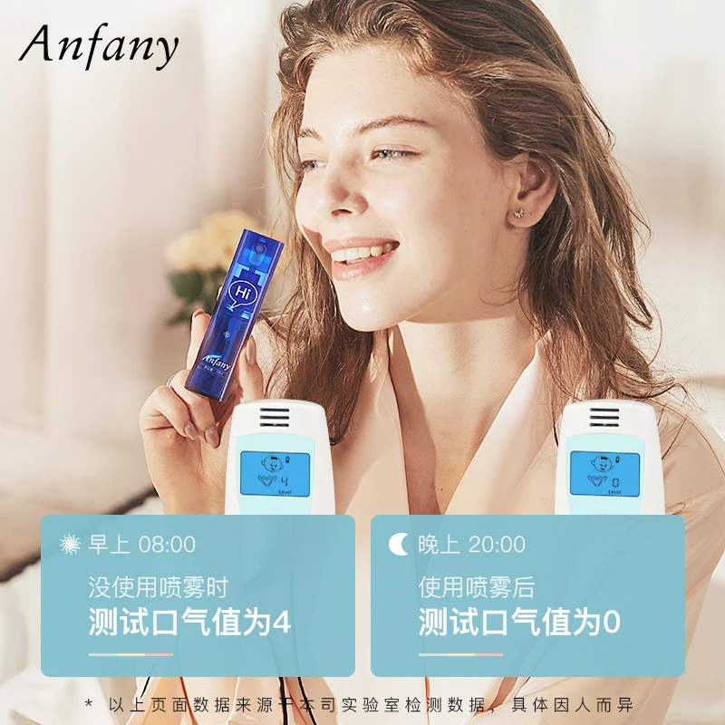 Clean the mouth at any time oral care spray portable mouth spray for bad breath