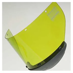 Green transparent tinted visor safety glasses Certified CE EN166 ANSIZ87 for helmet face shield replacement
