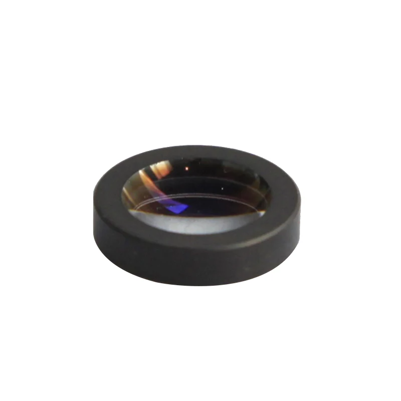 Wholesale optical glass convex-concave lens with black light-emitting aperture meniscus lens for photographic lens