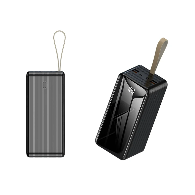 Fast Charging Power Bank 80000 mAh, Wholesale OEM Power Supply with Digital Display and Universal Portable Phone Charger