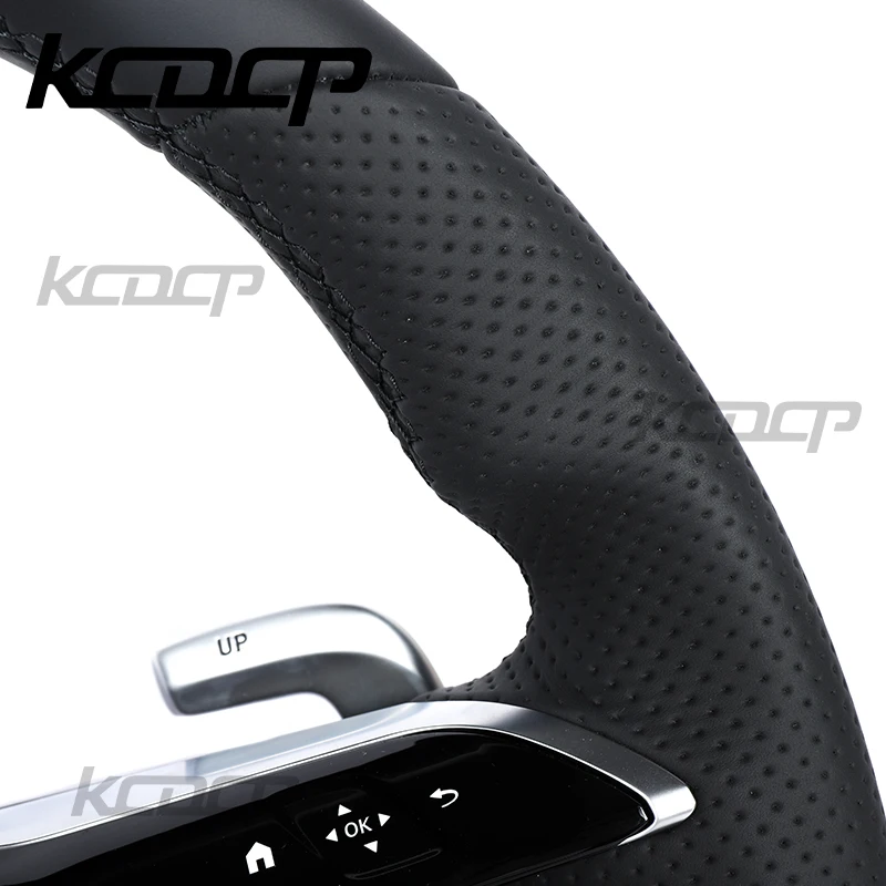 Рулевое колесо для Mercedes Benz GLC63 GLE43 GLC43 GLB AMG CLA35 CLA45 S63 G63 G65 GT63 GTS из углеродного волокна