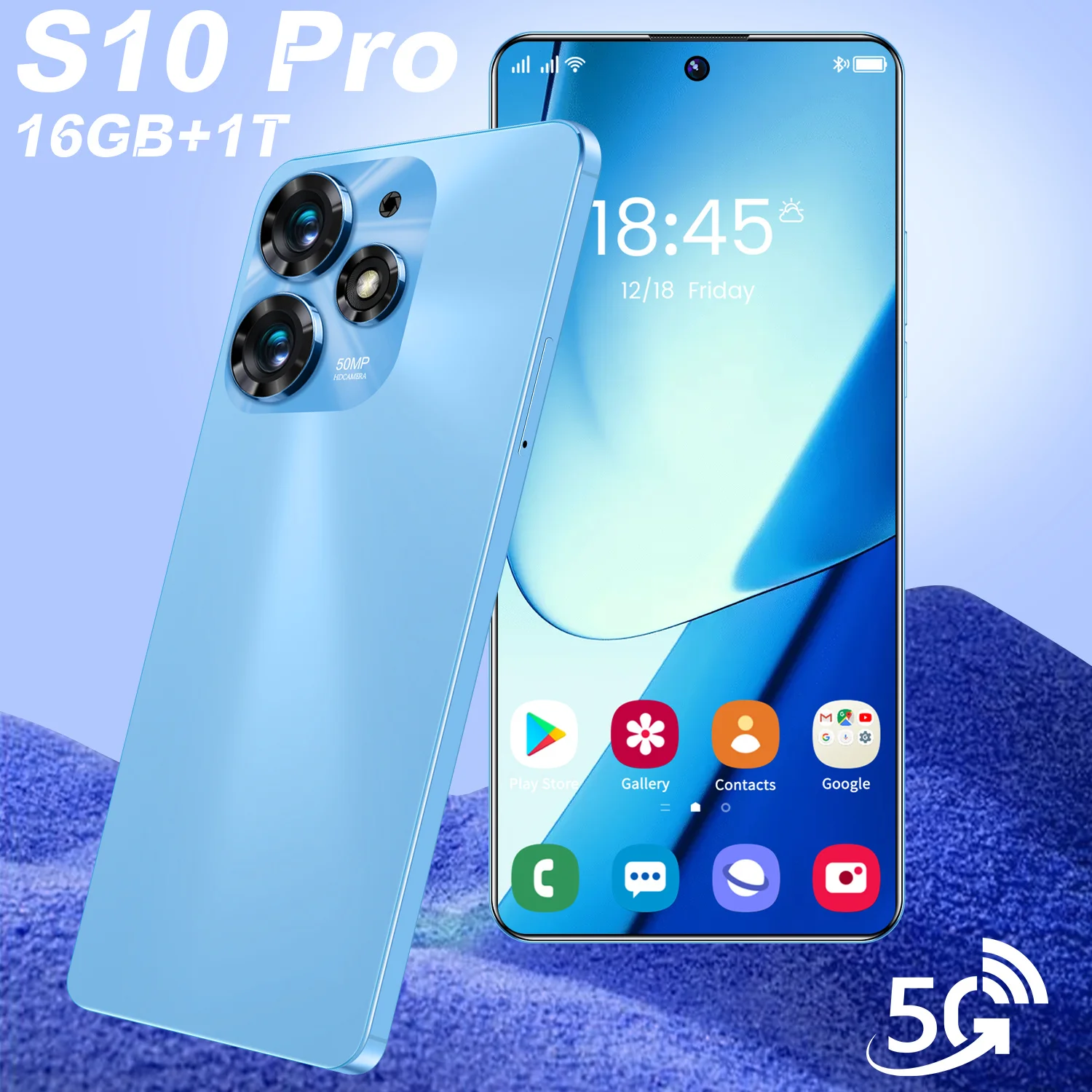 S10 PRO techno 5g 16+512GB black track location mobile phones