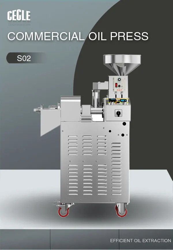 Commercial oil press with restaurant without filter peanut sesame walnut various nut