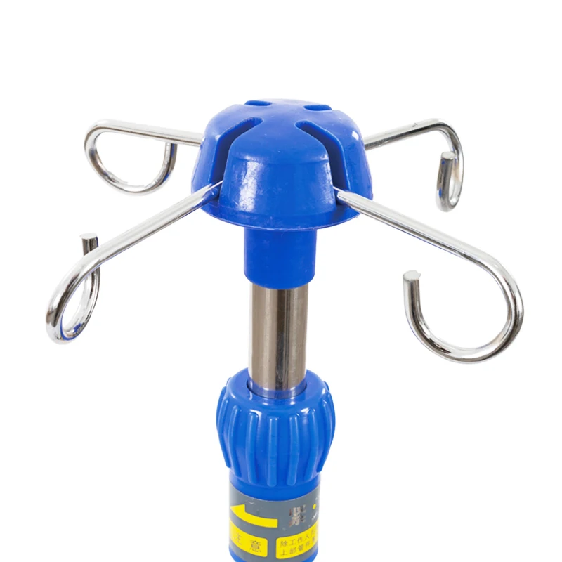 Hospital furniture Medical Infusion Stand Stainless Steel Collapsible IV Drip Stand