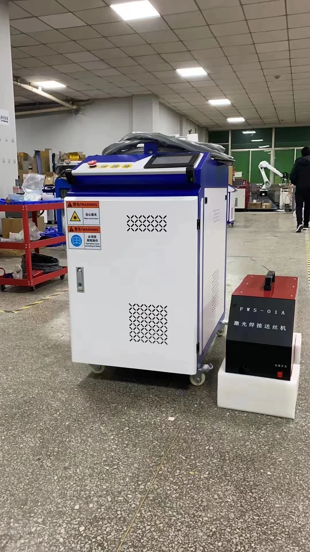 Fast Welding 1000W 1500W 2000W  Handheld Fiber Laser Marking Machine for Aluminum  Steel Copper