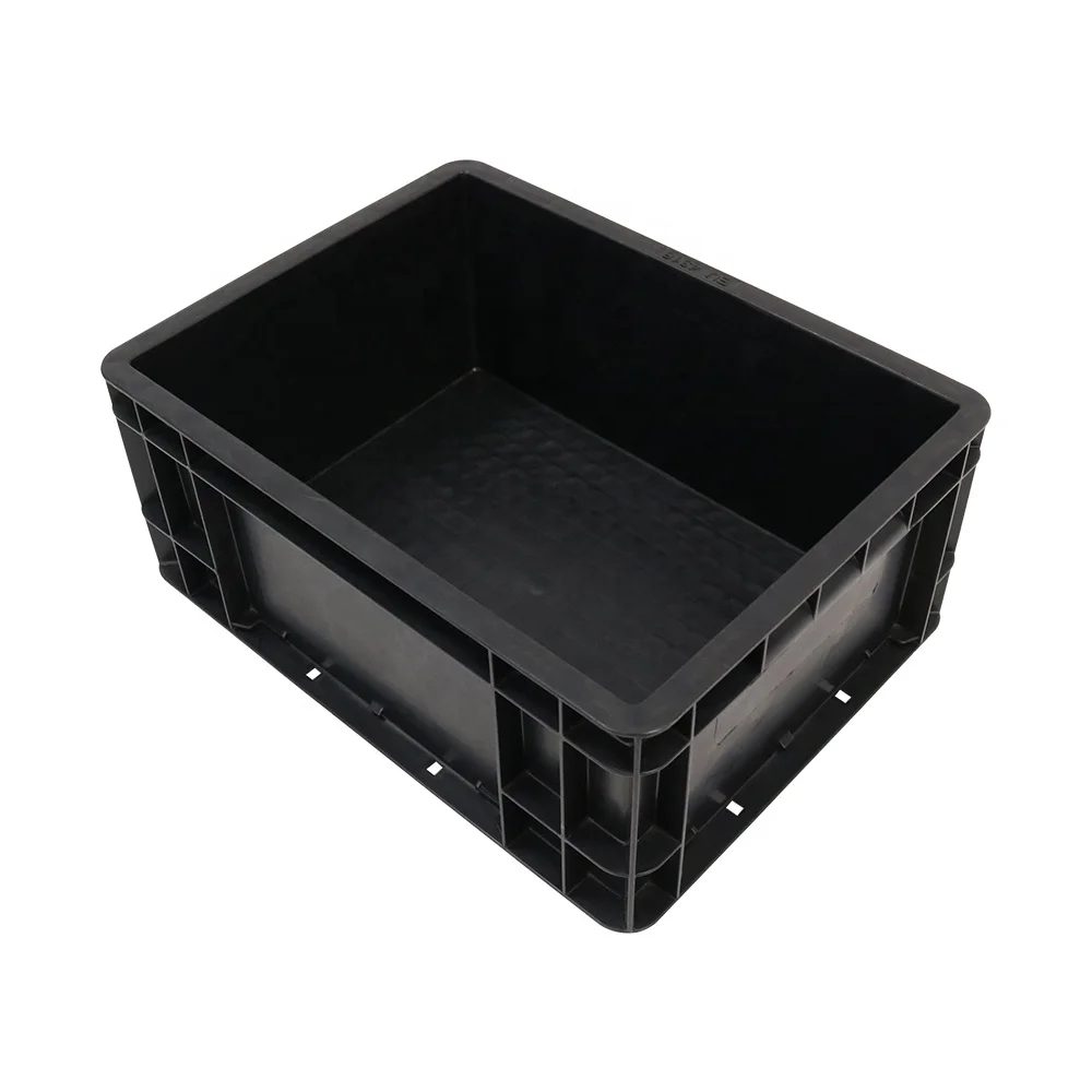 Qxr Q-EU4316 400*300*170 мм черный пластиковый Антистатический ESD ЕС прозрачный ящик для хранения для электронного хранения