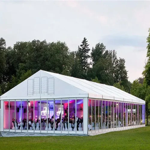 500 people large trade show white pvc tent outdoor church marquee tent