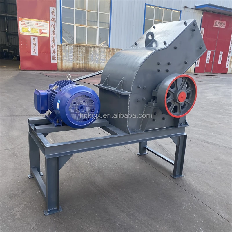 Large output PC600x600 motor hammer crusher Stone crusher Ore crusher