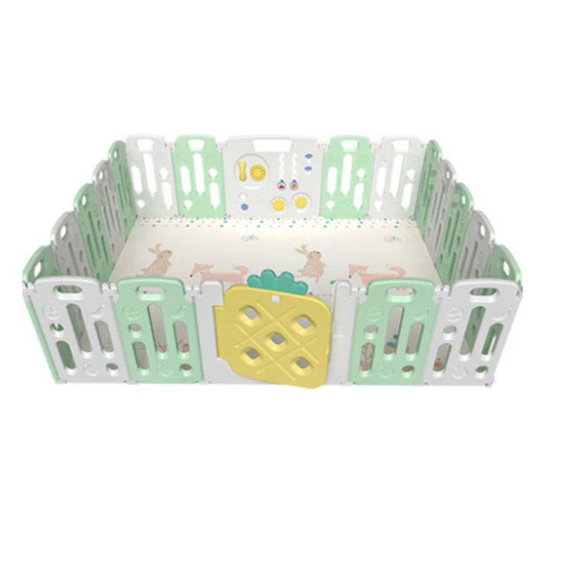 Safety Children Playing Space Play Yard Kids Child Indoor Plastic Playroom Baby Fence Playpen