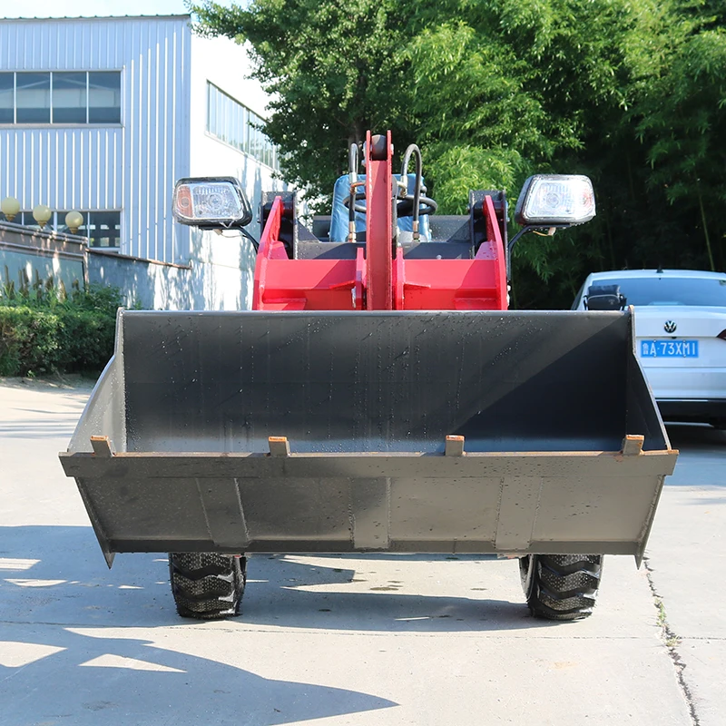 Good Quality Small Loader4x4 New Cheap 1 Ton Wheel Mini Loader With Small Hammer Mini Loader Diesel