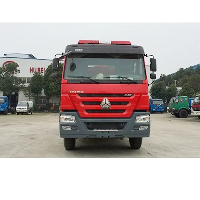 HOWO 6x4 пожарная машина цена/тяжелые спасательные грузовики
