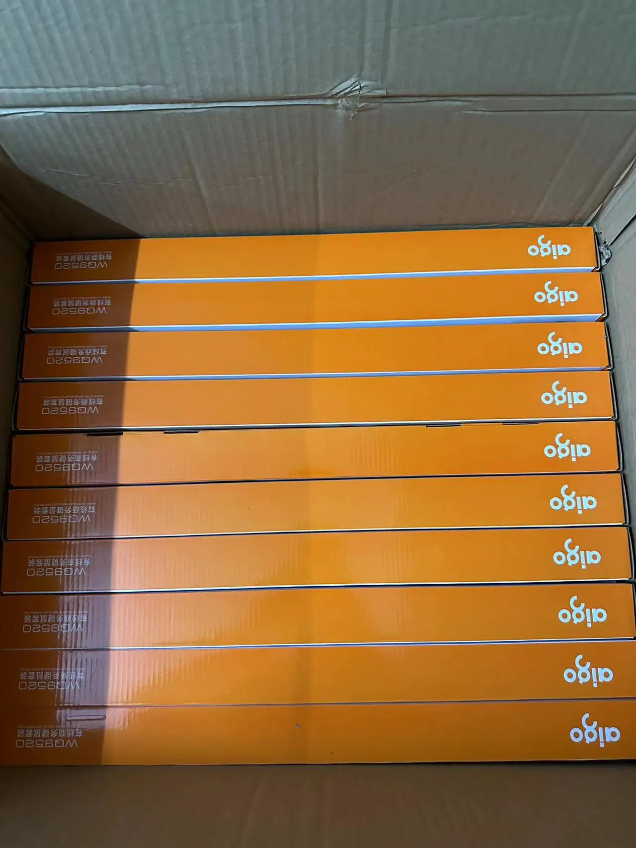 Factory Supply Wired Aigo WQ9520 Mouse And Keyboard Set USB Laptop Desktop Computer Office Business Mouse and keyboard Combo