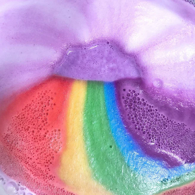  Ranibow unicorns fizzy glitter bathbombs organic bath bombs natural
