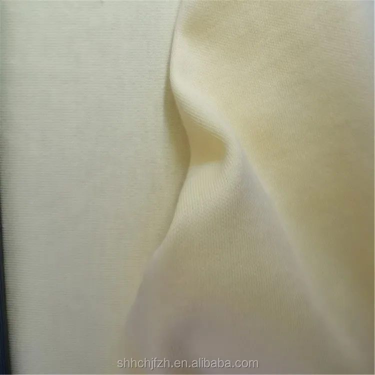 200gsm Organic Knitted Interlock Cotton Fabric BIO Knitted Organic Cotton Fabric For Baby Cloth Organic Cotton Interlock Fabric