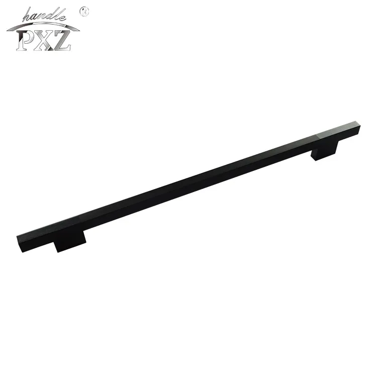 Aluminum matt black color freezer part fridge door handle