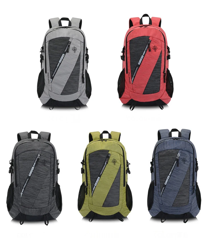Custom Camping Hiking Backpack Travel Bag Shoulder Rucksack Cycling Outdoor Trekking Bags Waterproof Nylon Climbing Bag