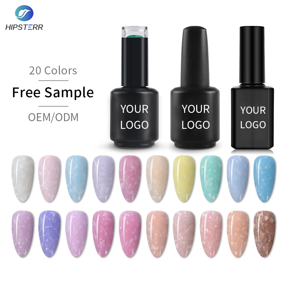 Free Sample Custom Base Coat Gel Nail Polish High Quality Manufacturer Bulk Wholesale Private Label Soak Off UV Nail Gel Polish