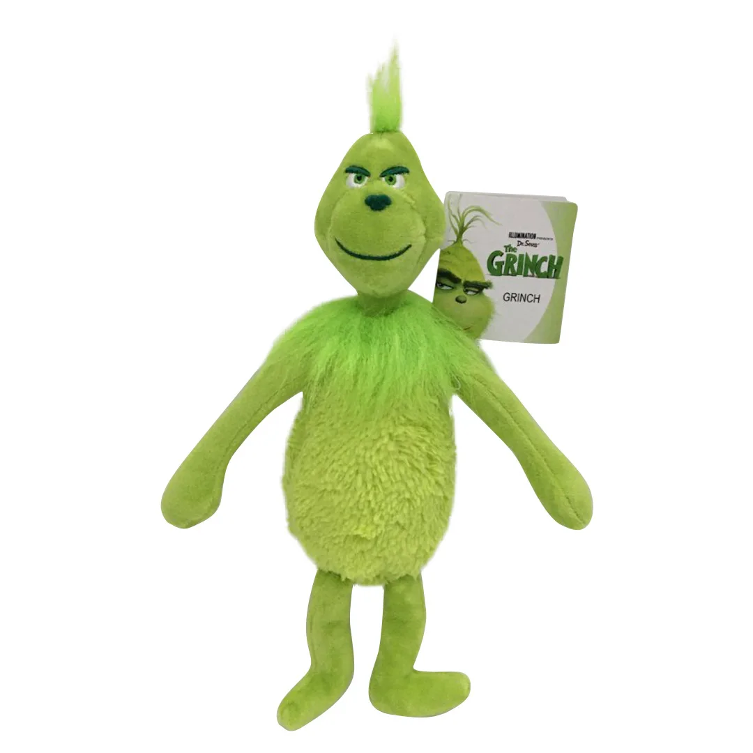 Soft Stuffed Grinch Plush Dolls Kids Christmas Gifts Soft Toys Christmas Goods