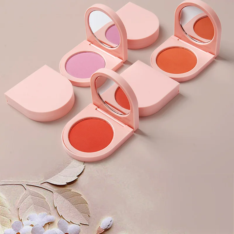 SENKA Pigment Blusher Private Label Vegan Custom Packaging Shimmer Blush Palette Cosmetics Waterproof Makeup Blusher