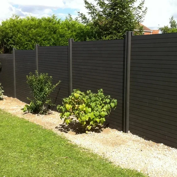 garden fence wpc fence provide good privacy better than vinyl fence alum post