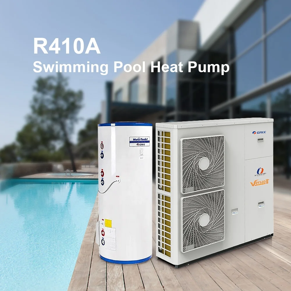 Gree Hot Sale Domsestic Heat Pump Air Conditioner DC Inverter Heating/Cooling Air to Water Residential Monobloc Type Heat Pump