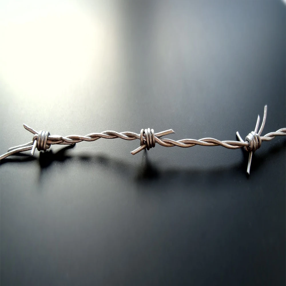 Razor barbed wire/Hot Dipped Galvanized stainless steel  Barbed Wire Price/barbed wire fence design