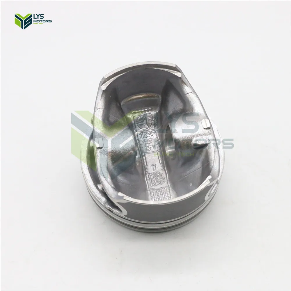 Engine piston kit with ring A2700300317 A2700302517 A2700301617 for CLA180 CLA200 gasoline engine M270.910 STD Oversize 0.5 83mm