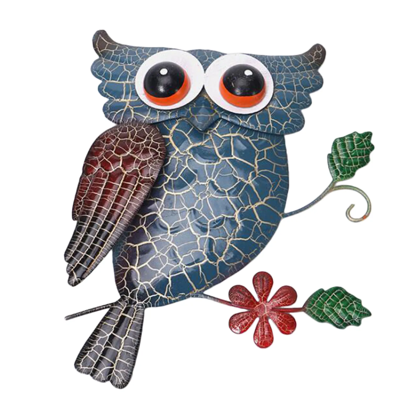 Modern Living Room Wall Hanging Owl Metal Wall Decoration