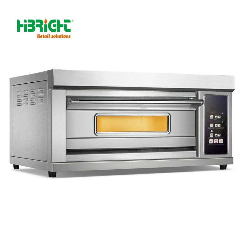 Highbright Commercial Heavy Duty Stainless Steel Kitchen Equipment Electric Deck Oven