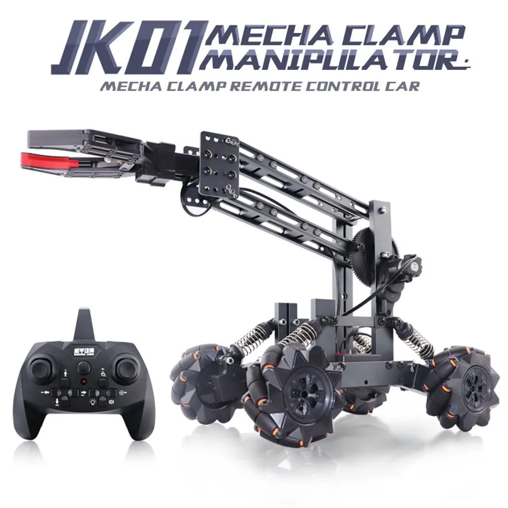 JJRC JK01 MECHA CLAMP Arm 4WD Diy Programming 14 Channel Assembly RC Remote Control Truck Toys For Birthday Gifts