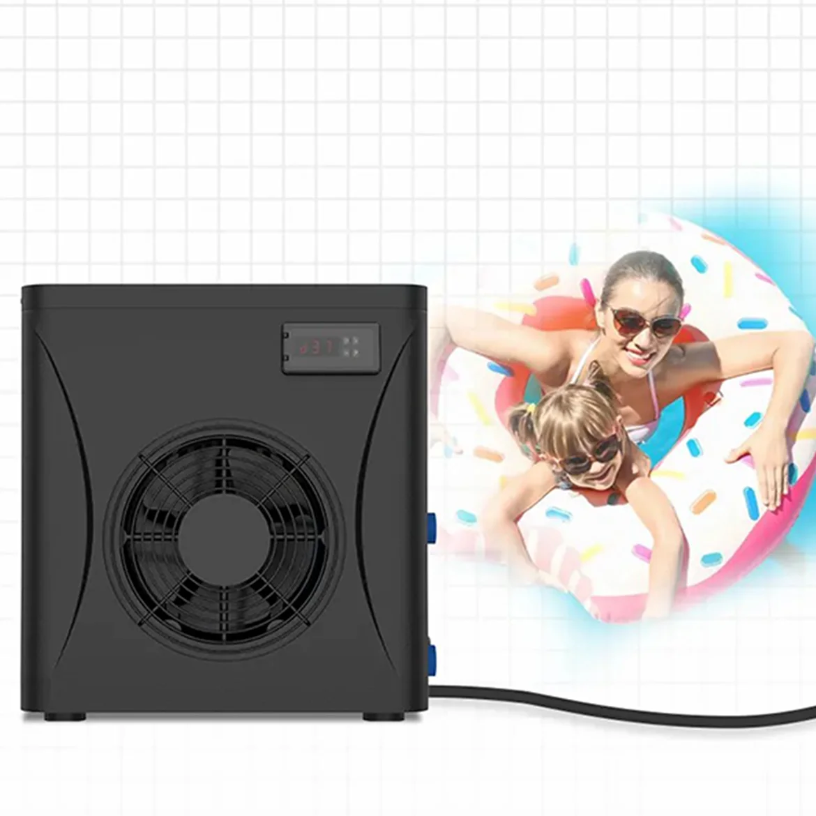 Home use ater heat pumps ground source air warm pump for spa inverter geothermal with CE