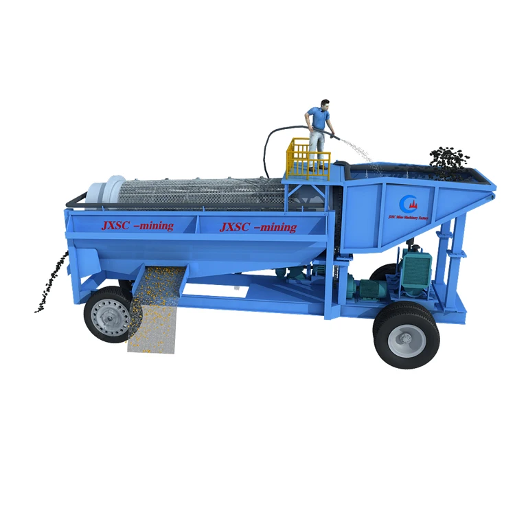 Leizhan Alluvial Mining Equipment Rotary Filter Gypsum Drum  Aggregate Grain Mineral Trommel Drum Screen