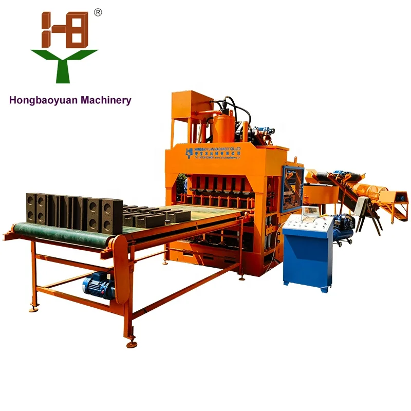 automatic compressed soil red clay brick making machine Clay interlocking brick earth brick making machine