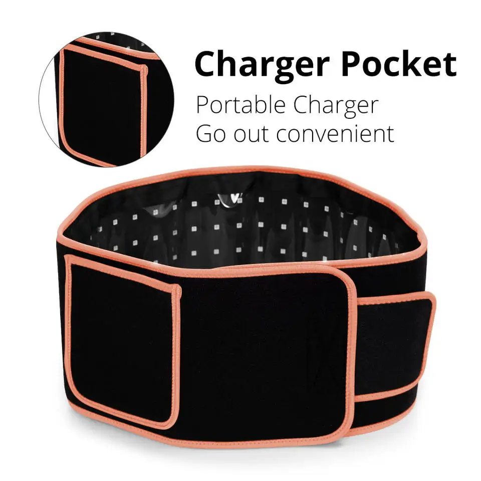 Overseas Stock Red Light Therapy Belt LED Infrared Therapy Belt Wave Length 660nm/850nm For Weight Loss Reduce Joint Pain Treat