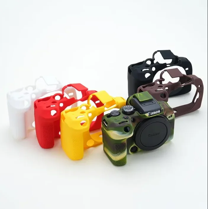 For Canon EOS R10 Soft Silicone Armor Skin Case Camera Bag Body Protective Cover Various Models Available