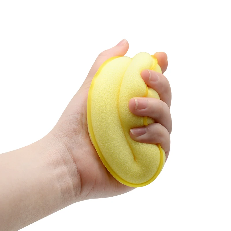 Двухслойная восковая губка-аппликатор для полировки и очистки автомобиля