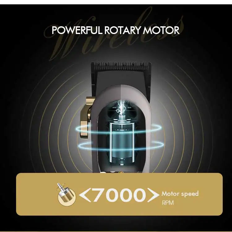 WMARK NG-134 Wholesale Wireless Sensor Charging Electric Barber Mens Hair Clippers Rechargeable Salon Hair cutter for Barber