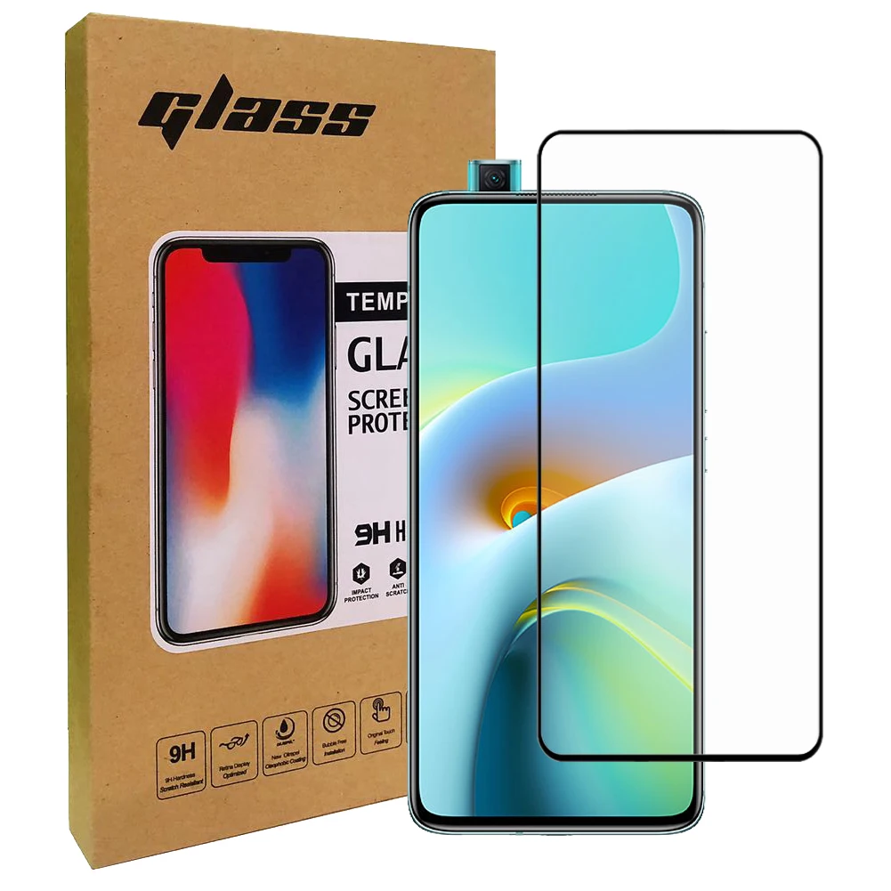 2.5D полностью наклеиваемая поверхность из закаленного стекла для мобильного телефона экрана для Xiaomi Redmi K30 Ультра Pro