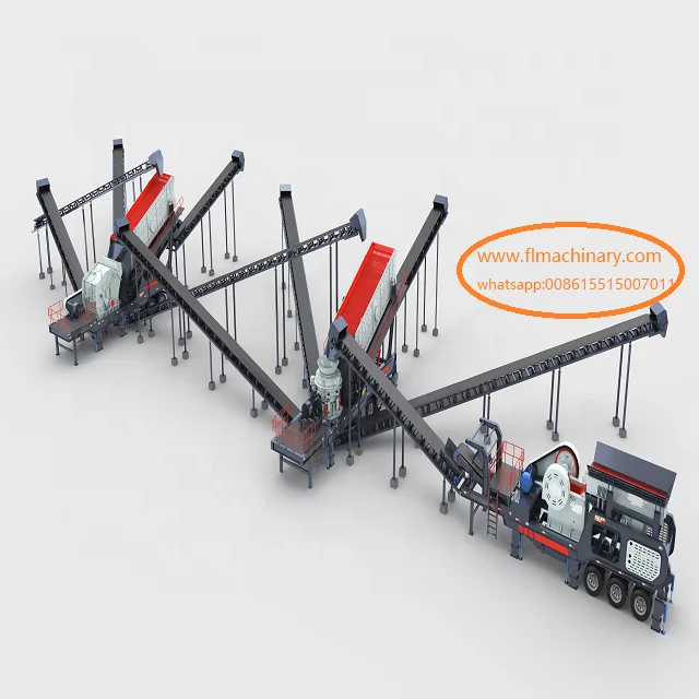 Мобильные дробильные установки для шин