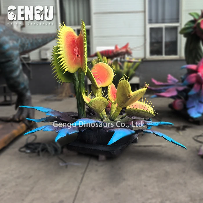 Customized Horror House Decoration Halloween Unique Decorative Horror Flower Model