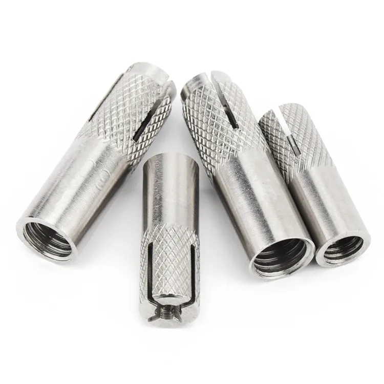Factory M6-M20 ss304 ss316 stainless steel Expansion Anchor Bolt drop in anchor