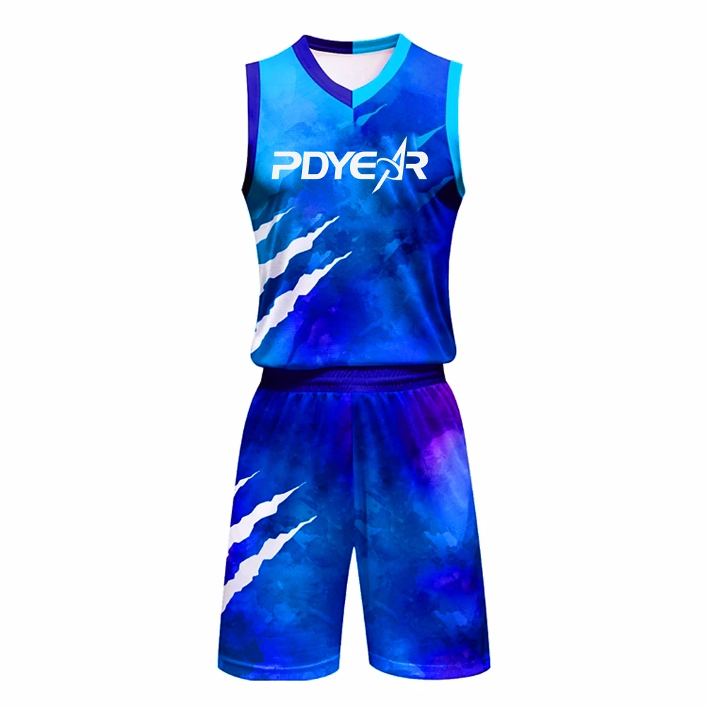 high quality full sublimation basketball jersey reversible jersey basketball