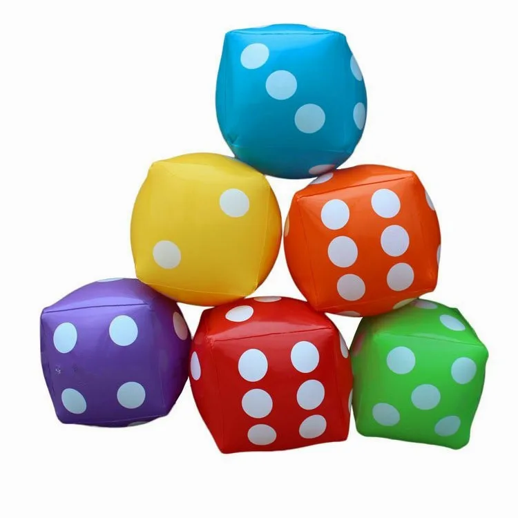 Wholesale Customized inflatable cubes dice for advertising