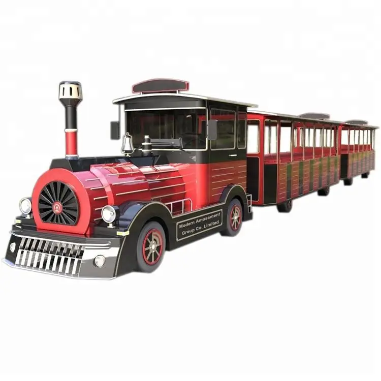Good quality amusement park rides kids electric train rides for sale