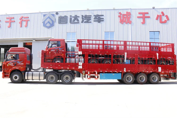 GFC9402CCYE Cheap Transport Side Fence Warehouse Tractor Semi Trailer Trucks