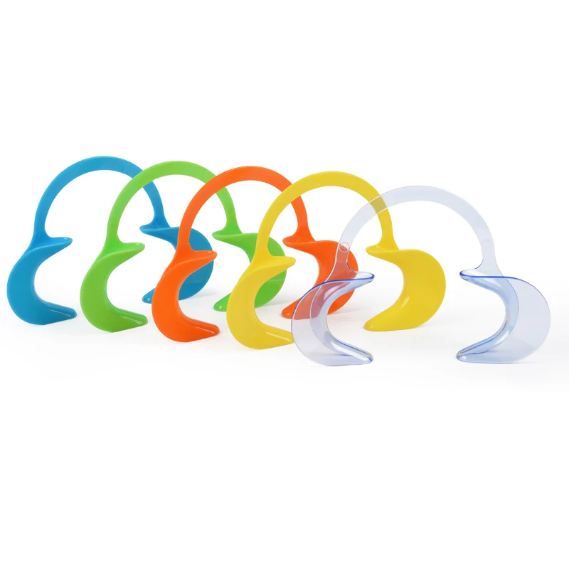 Hot Selling Wholesaler Disposable Teeth Whitening Plastic Mouth Opener Tooth Bleaching Cheek Retractor Teeth Cleaning Mouth Gap